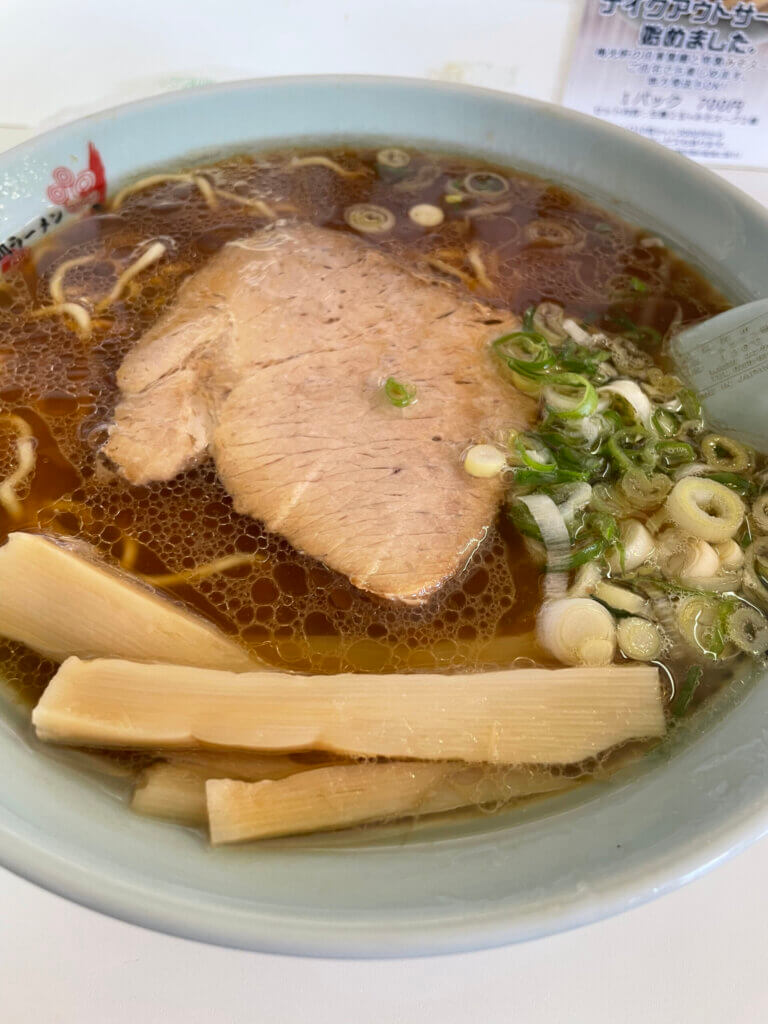 梅光軒南店創業店のラーメン