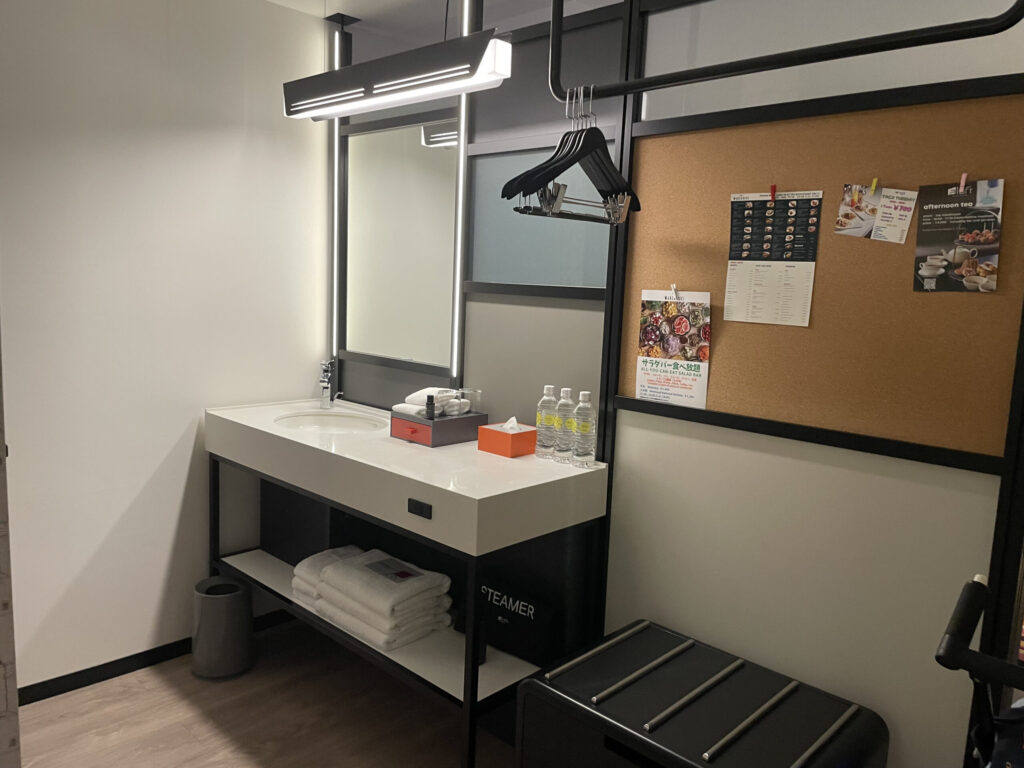 アロフト堂島大阪の洗面台