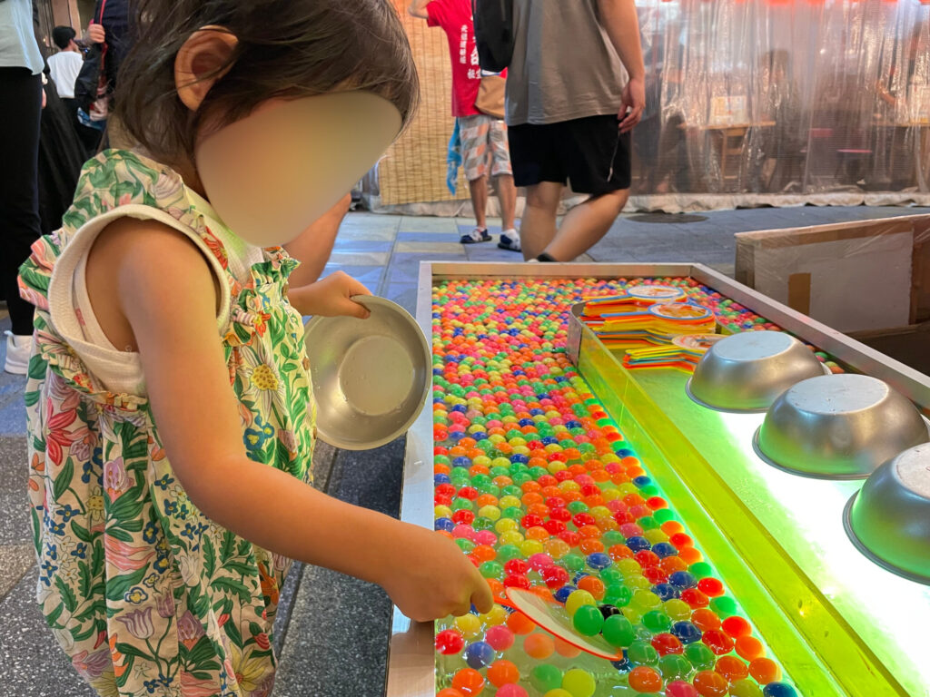 スーパーボールすくい