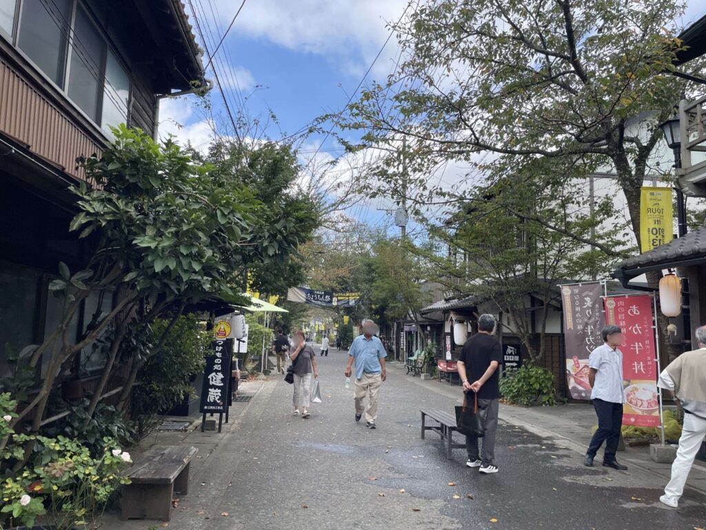 阿曽門前町商店街