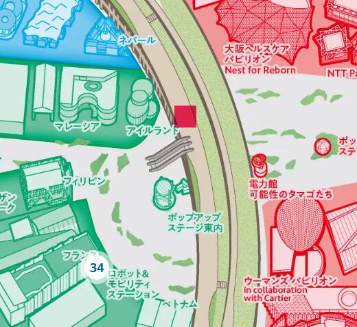 休憩に適した場所